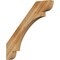 Ekena Millwork 4"W x 40"D x 40"H Olympic Rough Sawn Knee Brace, Western Red Cedar BRC04X40X40OLY00RWR - alternate 1